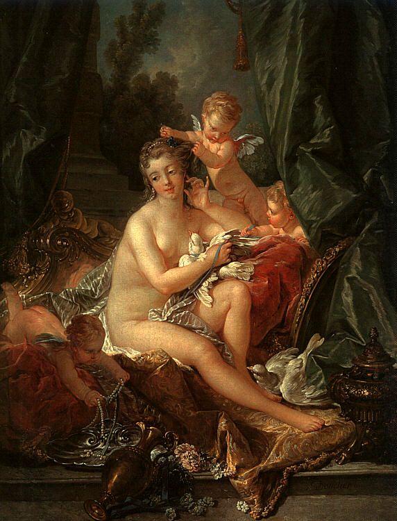 Francois Boucher The Toilet of Venus